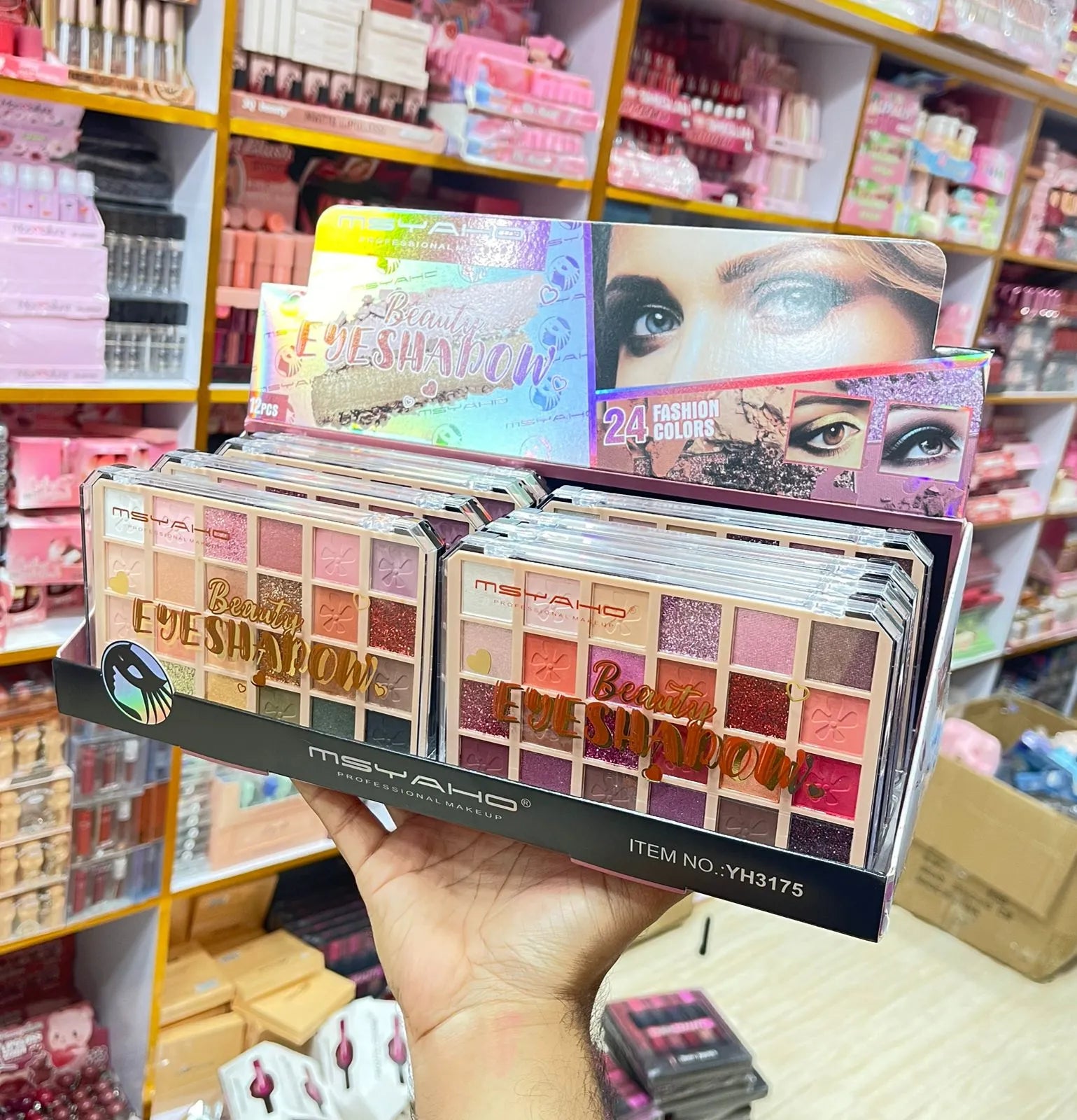 MSYAHO 24 Colors Beauty Eyeshadow