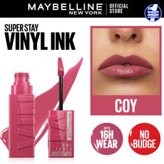 Maybelline Superstay Vinyl Ink Liquid Lipstick - Coy 20