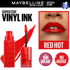 Maybelline Superstay Vinyl Ink Liquid Lipstick - Red Hot 25