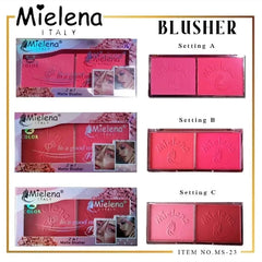 Mielena 2 in 1 Blusher Palette Each