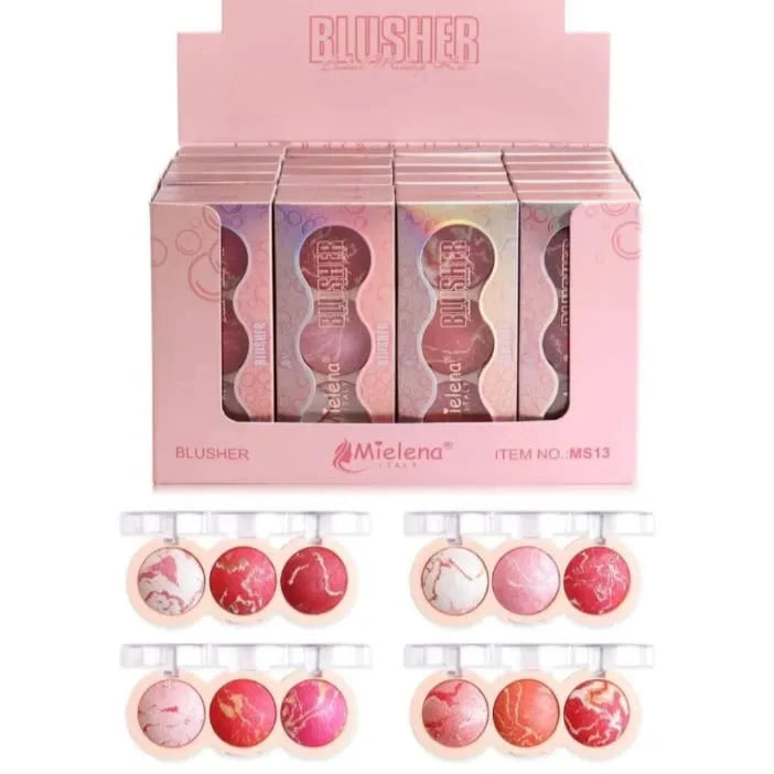 Mielena 3 Colors blusher Palette Each