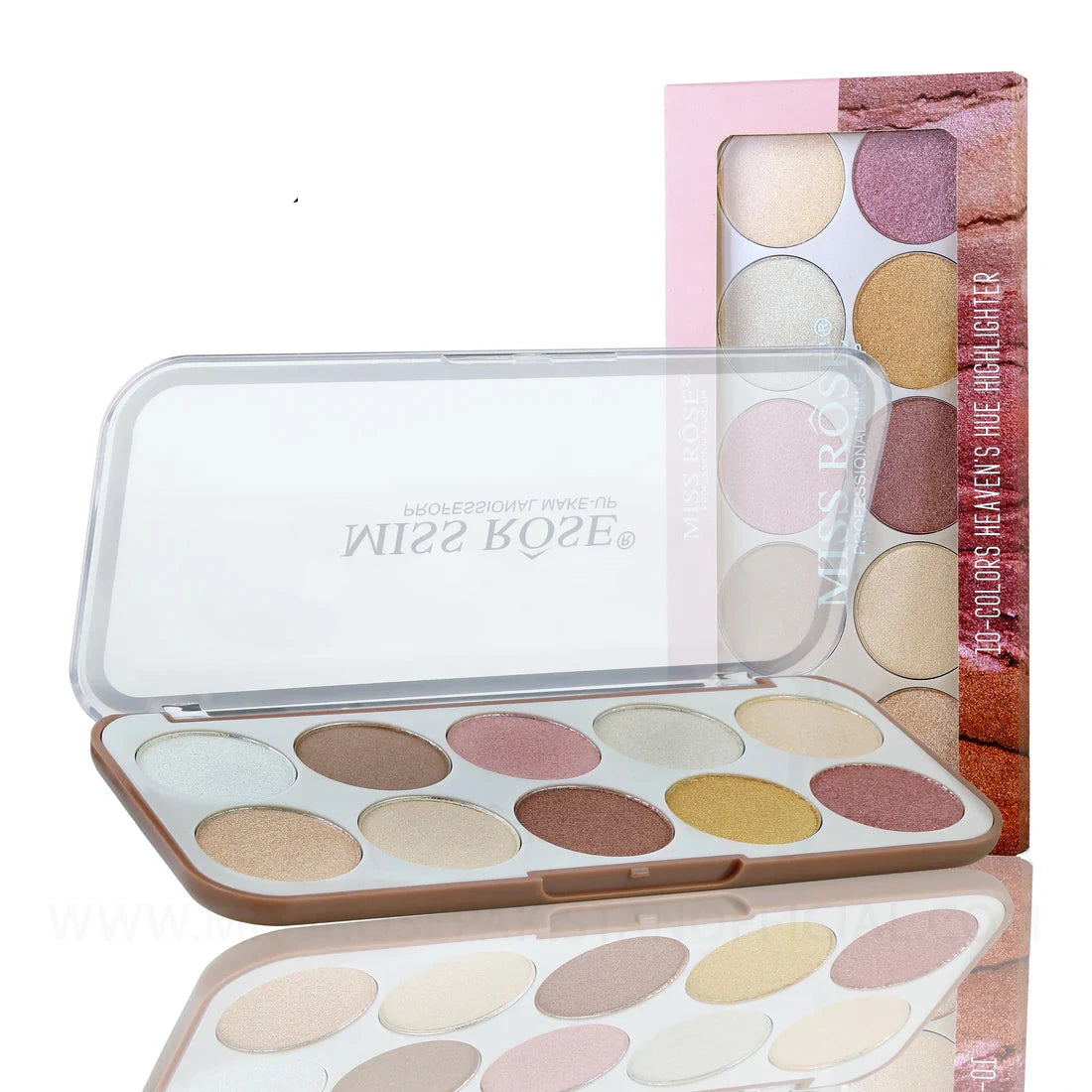 Miss Rose Highlighter Palette -  10 Color