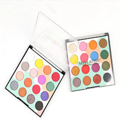 Miss Rose Matte And Shimmer makeup Eyeshadow Palette -  16 Color