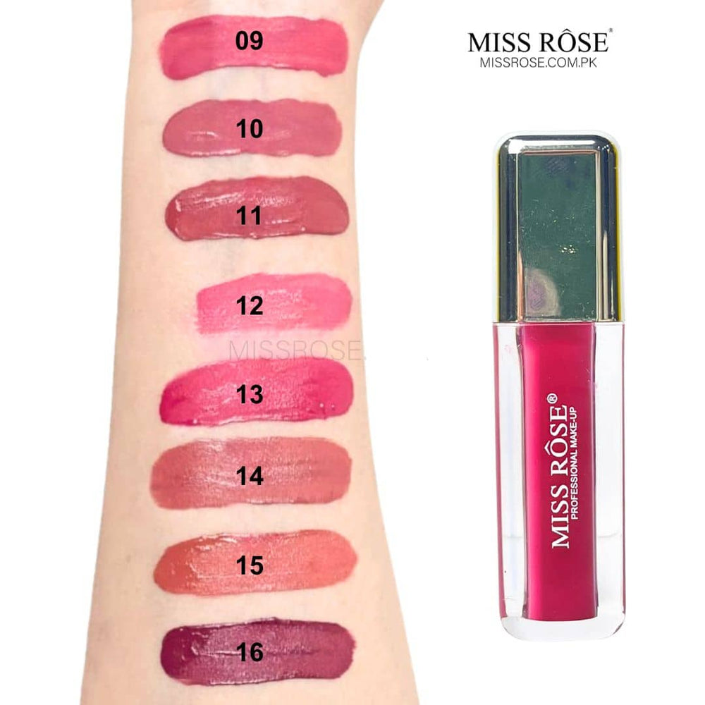 Miss Rose Com Pk Crystal Lip Gloss