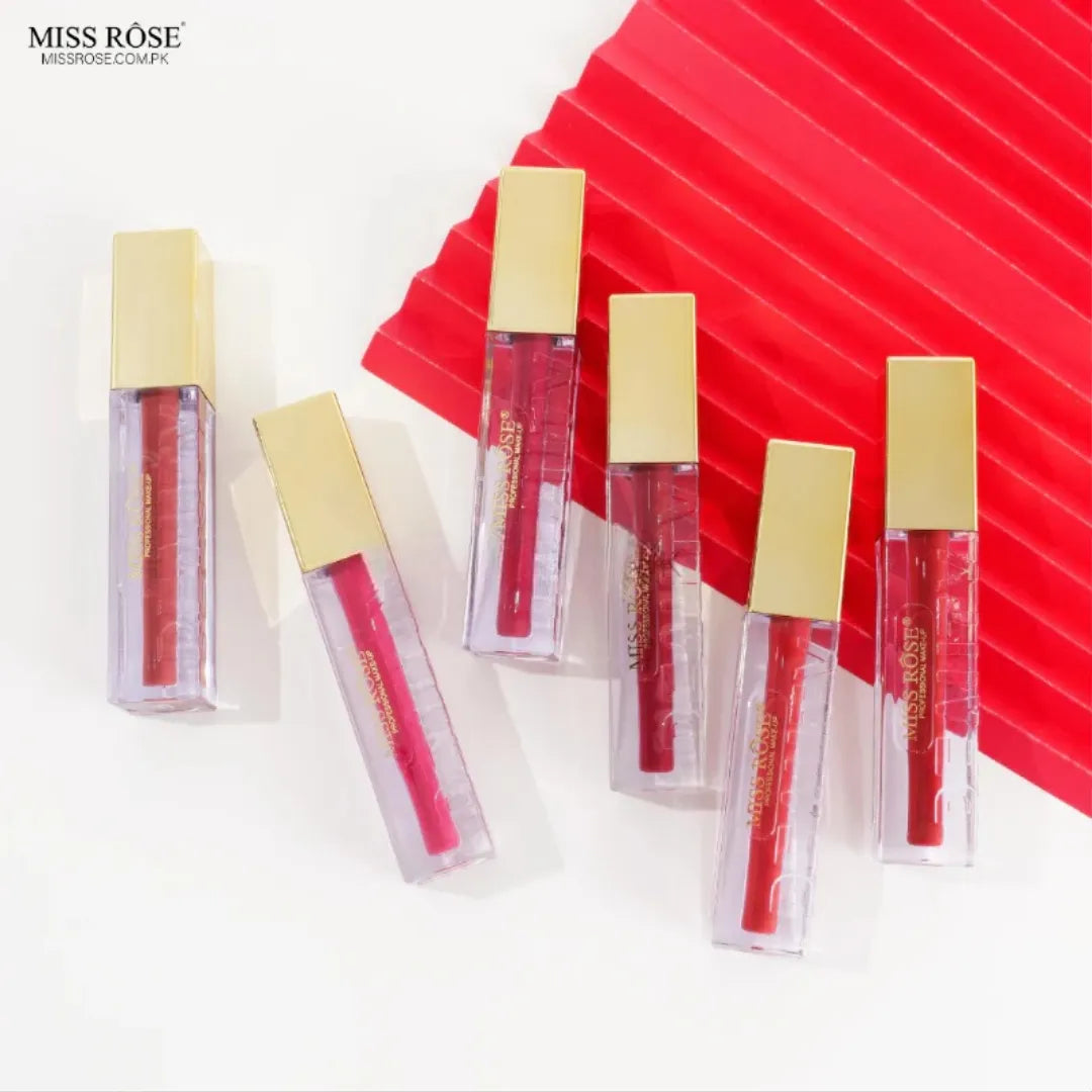 Miss Rose Golden Gleam Beauty Lip Gloss