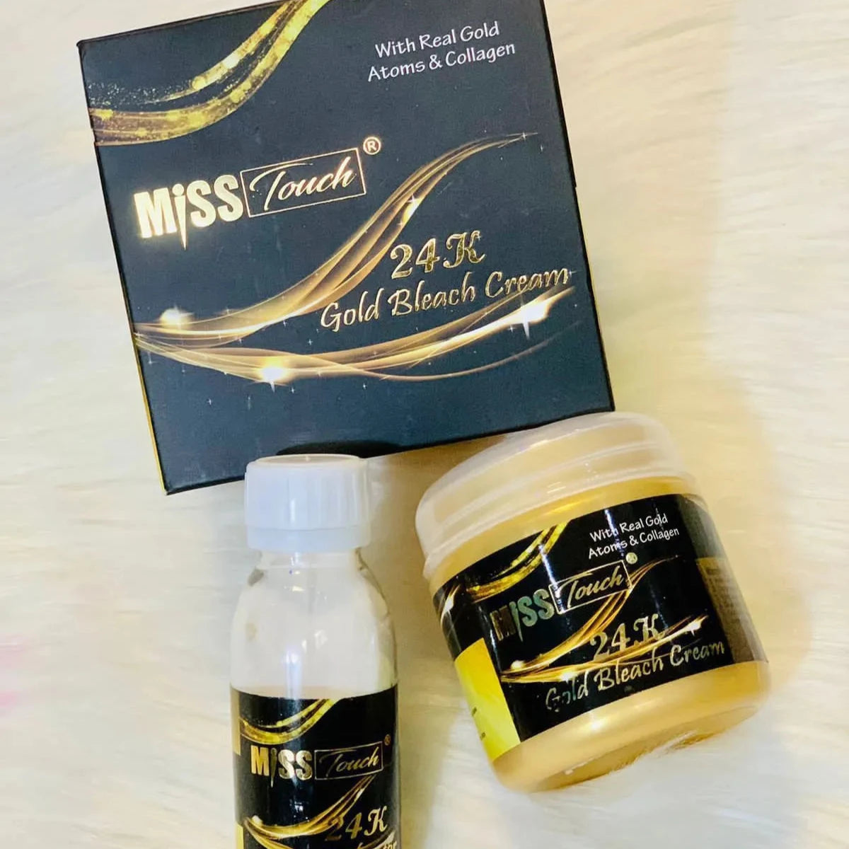 Miss touch 24k gold bleach