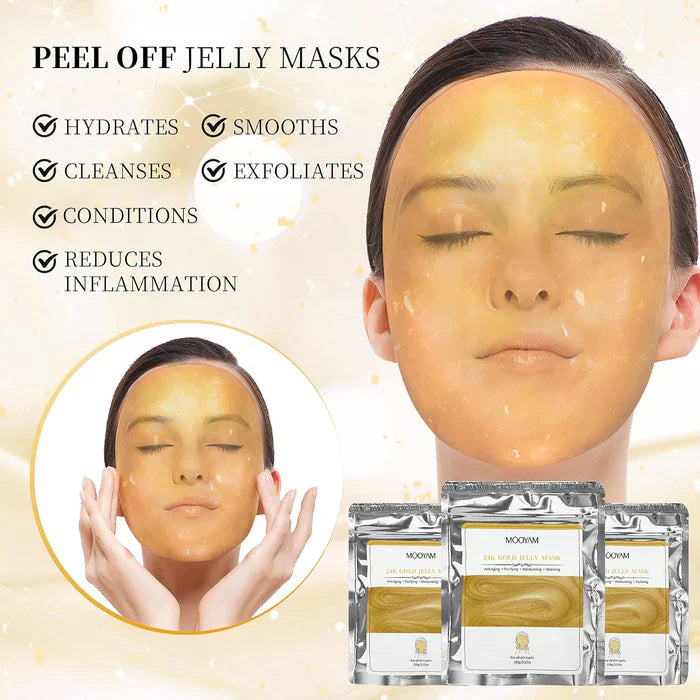 Mooyam 24k Gold Jelly Mask - 100g