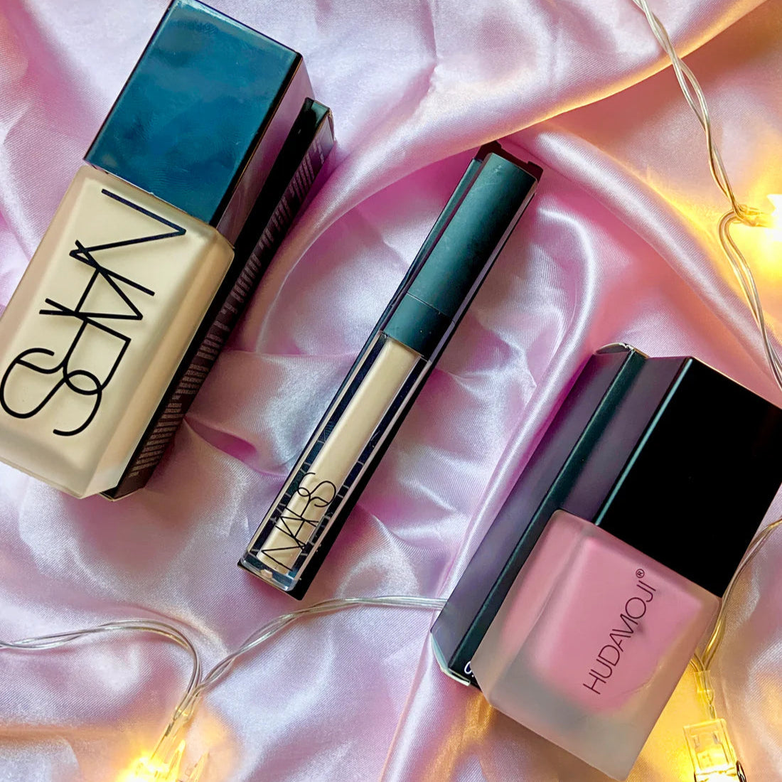 Nars Foundation & Concelor + HudaMoji Blushon