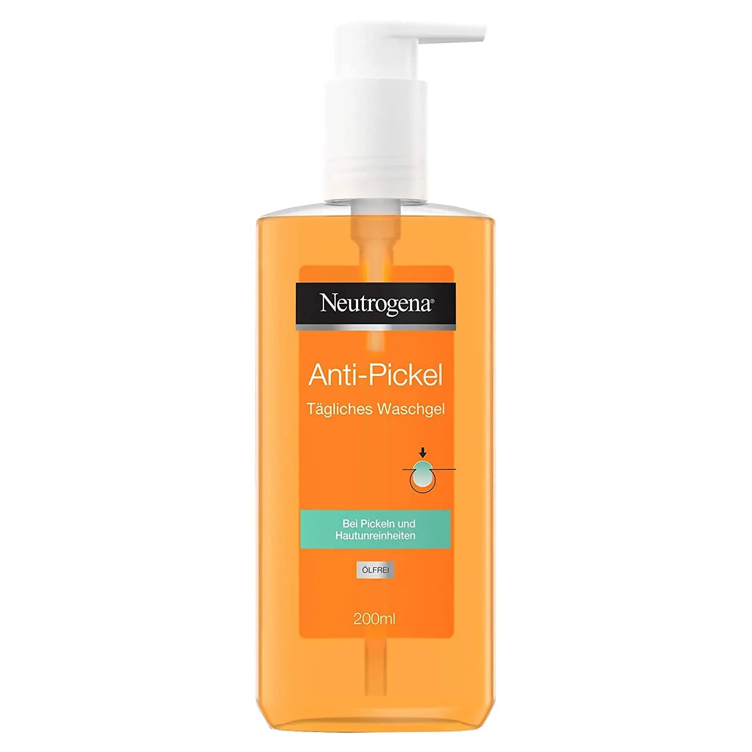 Neutrogena Anti Pimple Face Daily Wash Gel - 200ml