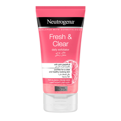 Neutrogena Fresh & Clear Pink Grapefruit Scrub - 150ml