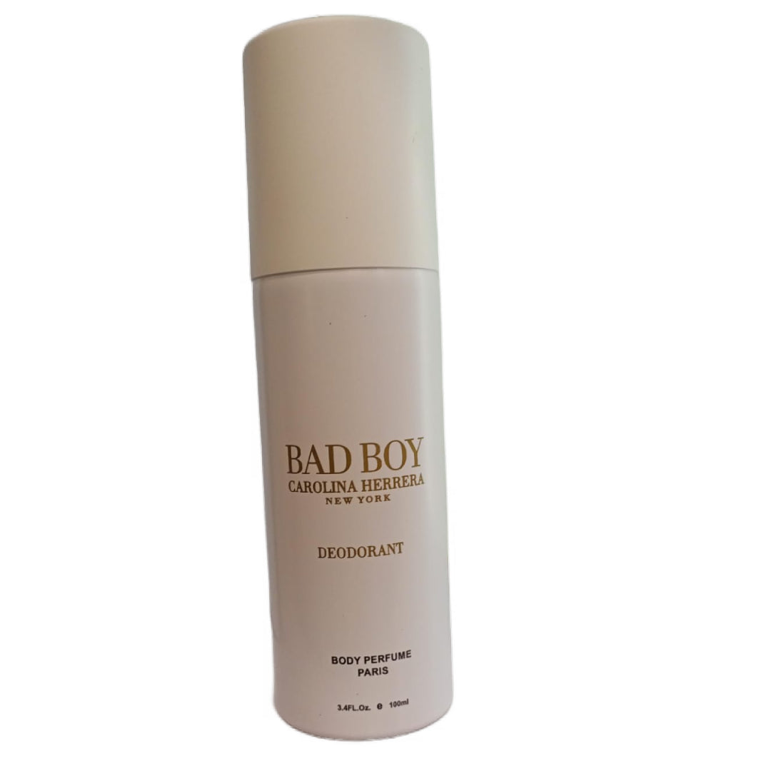 Bad Boy Carolina Herrera Deodorant Body Perfume Spray 100ml