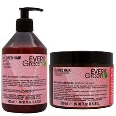 Every Green Colored Hair Restorative Shampoo & Mask 500ml