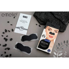 Emelie Deep Cleansing Nose Pore Strips With Charcoal (10 Strips)