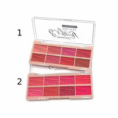 Romantic Color 8 Color Eyeshadow And Blush On Palette