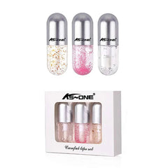 KS One of the Amazing Edition Silver 3Pcs Lip Oil