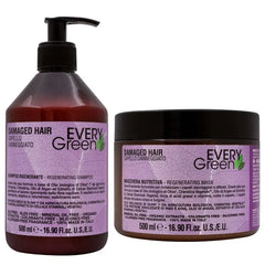 Every Green Damaged Hair Regenerating Shampoo & Mask 500ml