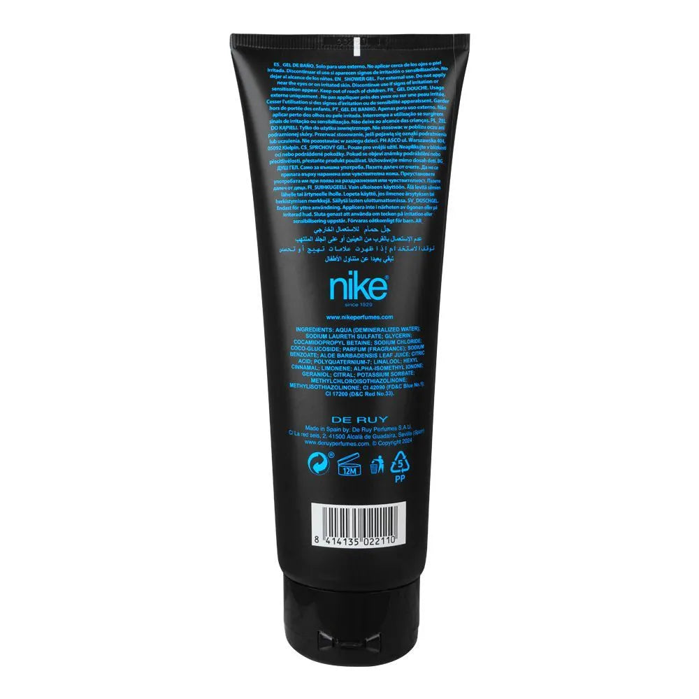 Nike Man Ultra Blue Shower Gel With Aloe Vera, For Sensitive Skin, 250ml