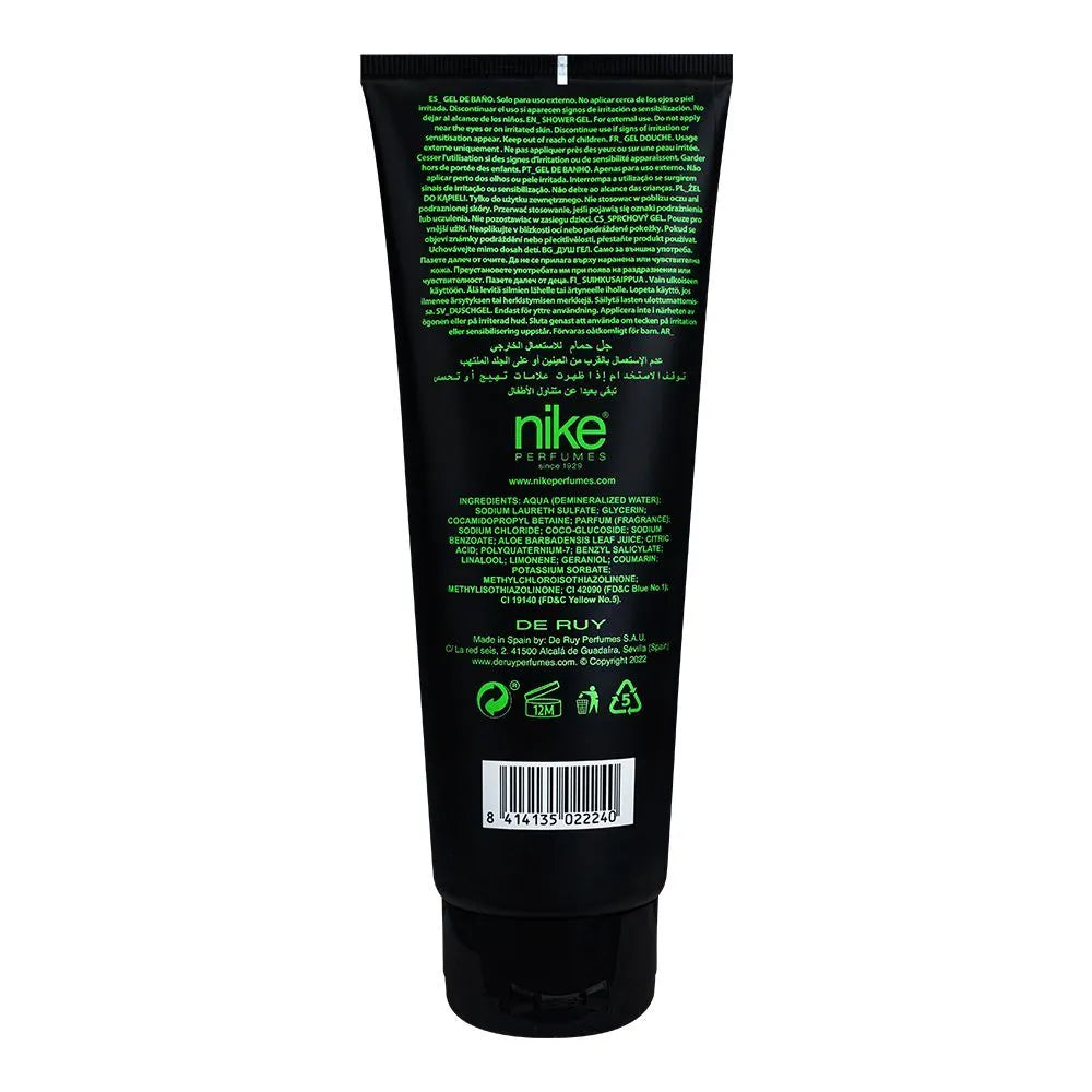 Nike Woman Ultra Green Aloe Vera Shower Gel, 250ml