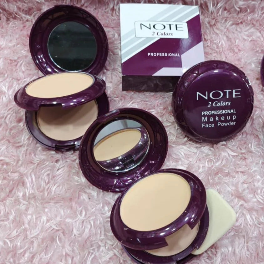 Note 2 Color Makeup Face Powder