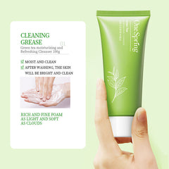 ONESPRING Green Tea Moisturizing Refreshing Oil Control , Blackhead Cleanser - 100g