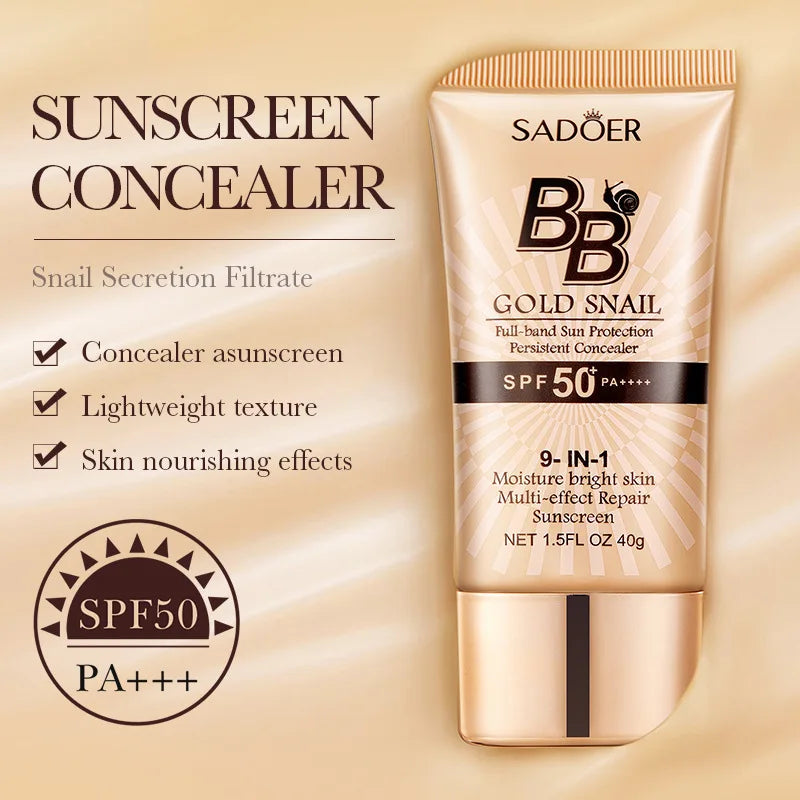 Sadoer Gold Snail Sunscreen BB Cream