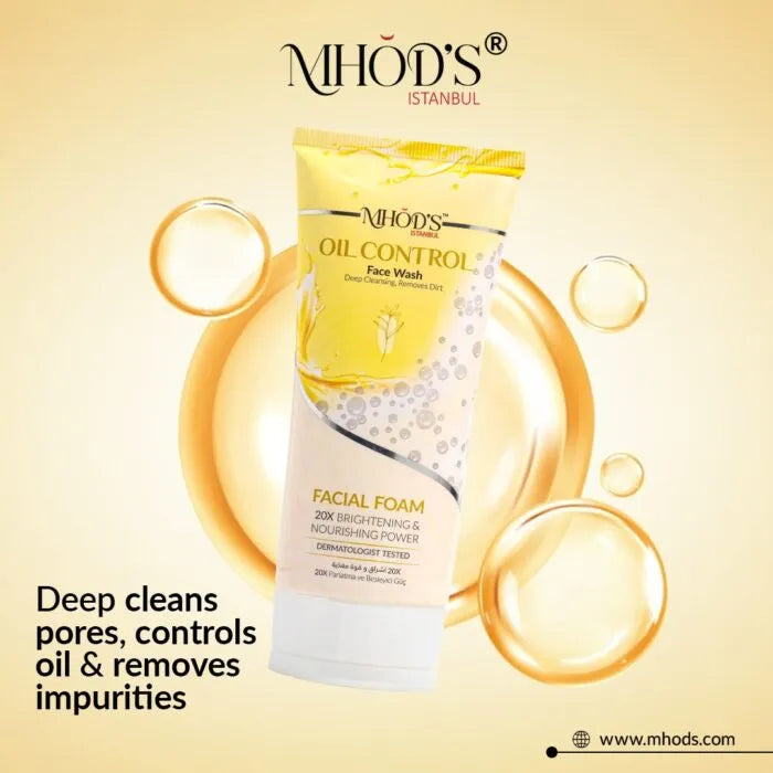 Mhod’s Istanbul Oil Control Facial Foam - 100g
