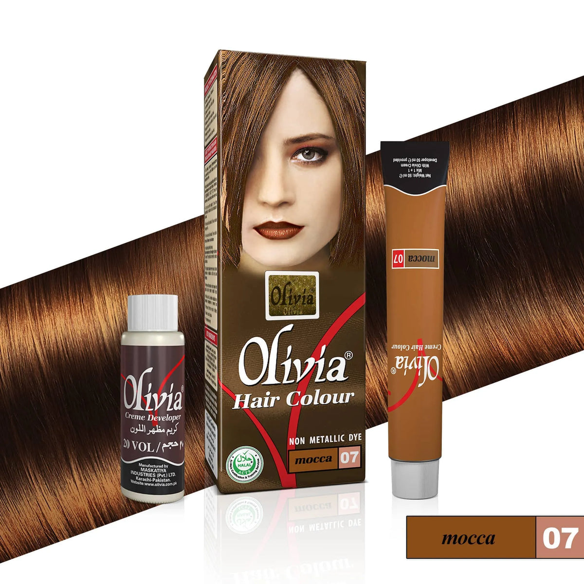 Olivia Hair Colour (Mocca 07)