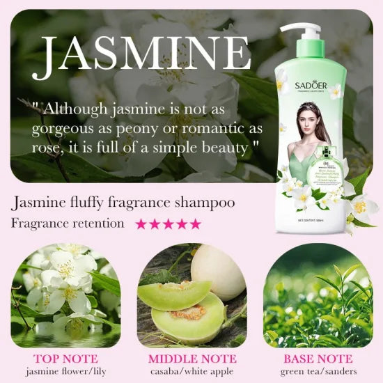 Sadoer Anti Dandruff Fragrance Jasmine Shampoo 500ml