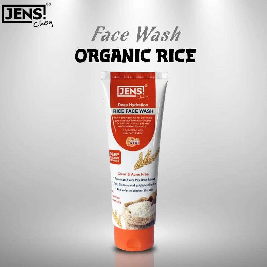 Jens Choy Organic Rice Face Wash