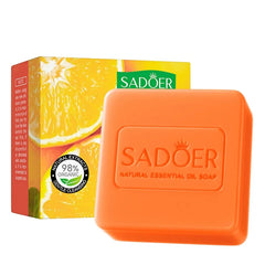 Sadoer Organic Orange Fruit Facial Soap  - 100g