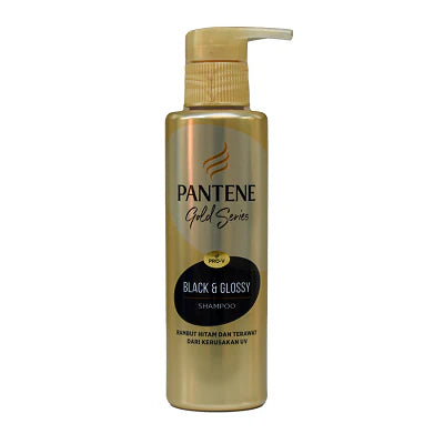 Pantene Gold Series Black Glossy Shampoo 125ML