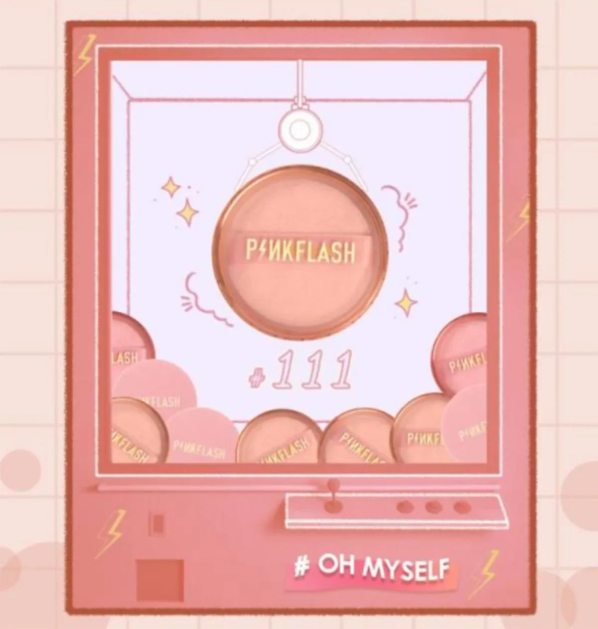 PINKFLASH Oil Control Matte Waterproof Long Lasting Sweat Proof Loose Powder