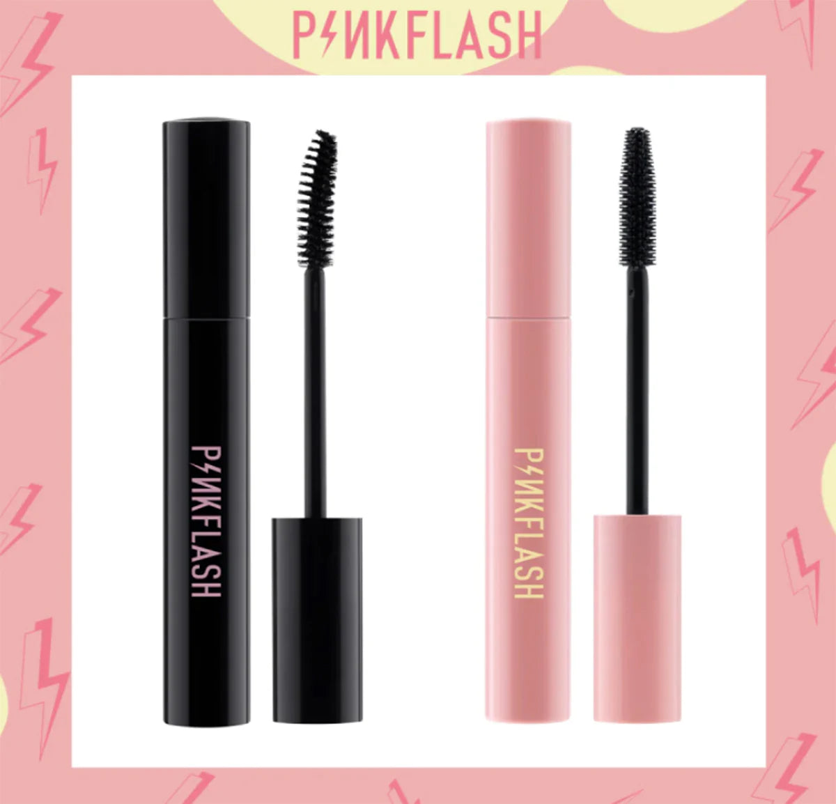 PINKFLASH Waterproof Natural Stretches Microwave Rich In Fiber Mascara - 7ml