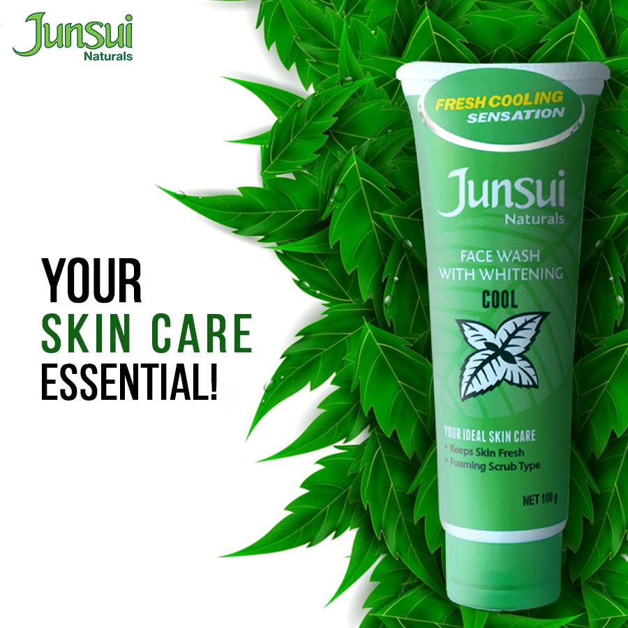 Junsui Face Wash with Whitening Cool