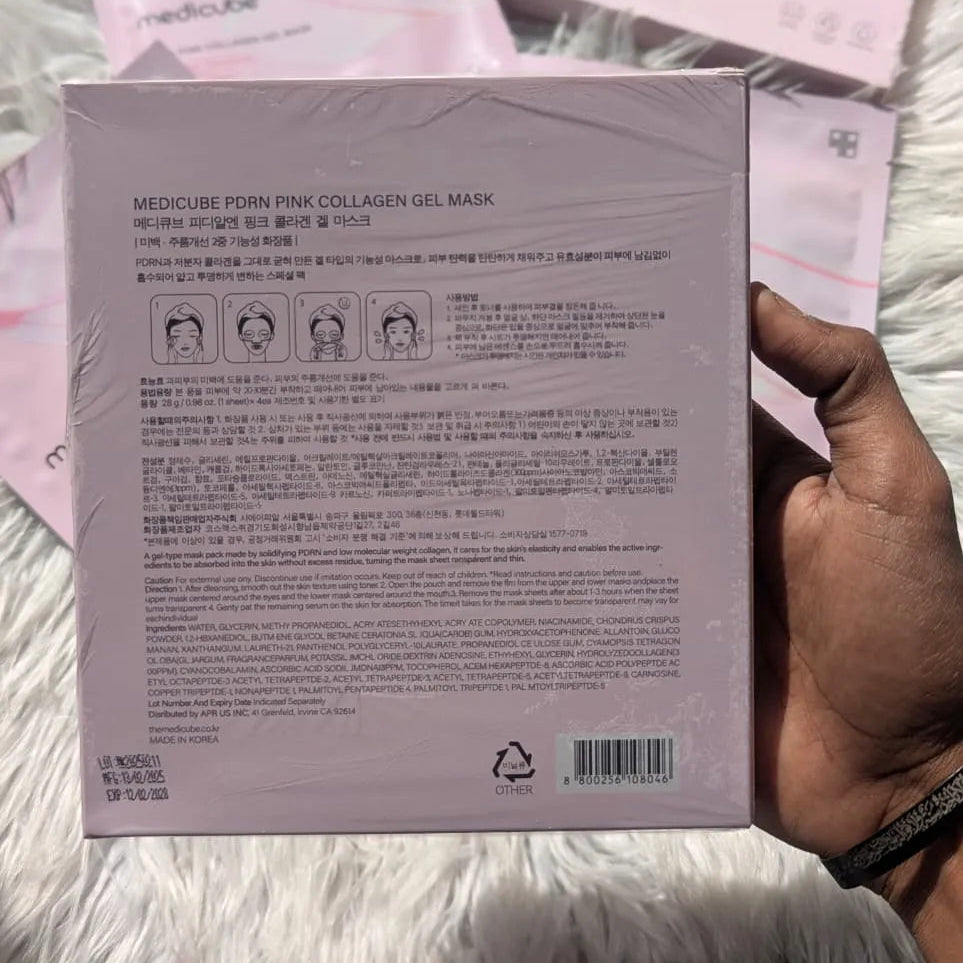 Medicube PDRN Pink Collagen Gel Mask 28g