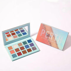 15 Colors Perth Focallure Travel Eyeshadow Palette