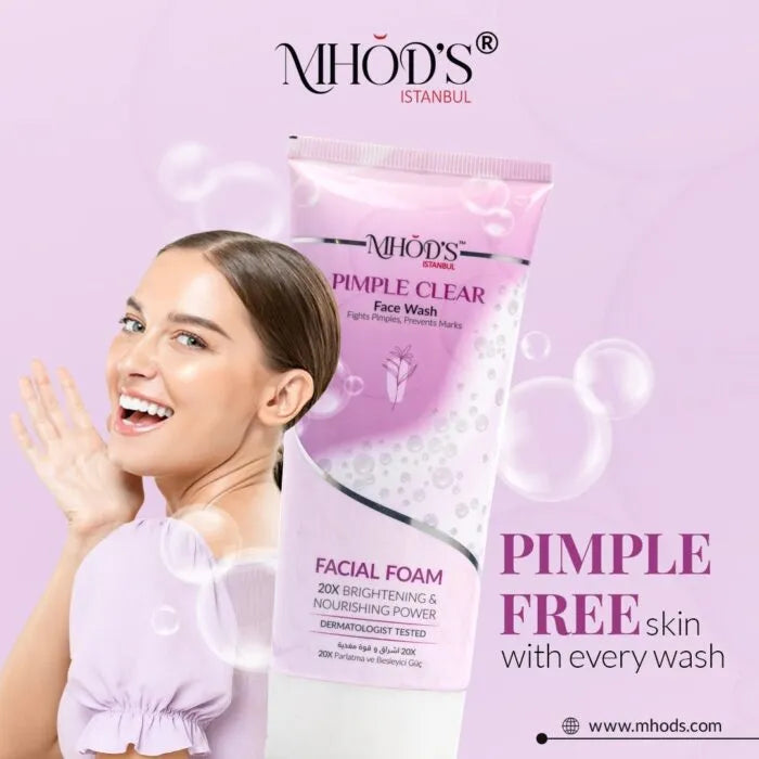 Mhod’s Istanbul Pimple Clear Facial Foam - 100g