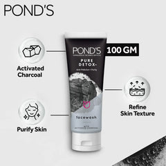 Pond's Pure Detox Facial Foam Face Wash