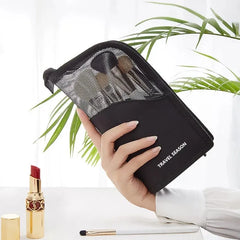 Portable Transparent Cosmetic Organizer