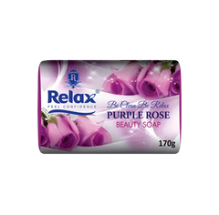 Relax Purple Rose Beauty Soap  - 170gm
