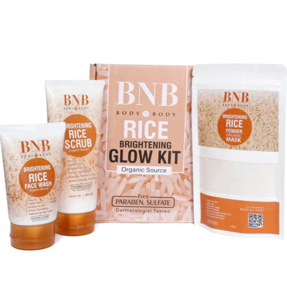 BNB Rice Extract Bright & Glow Kit (Original)