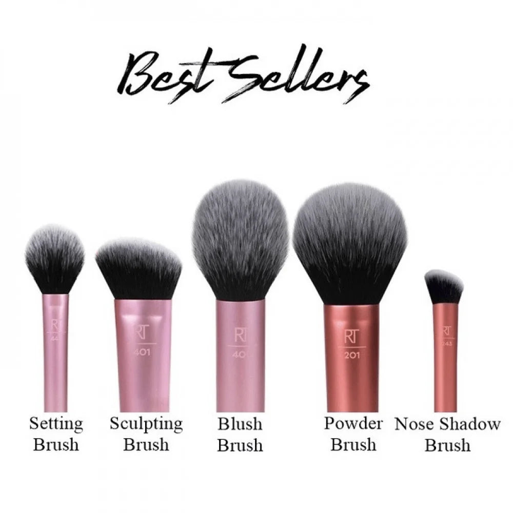 Real Technique Face Essentials Brushes - 5 Pieces