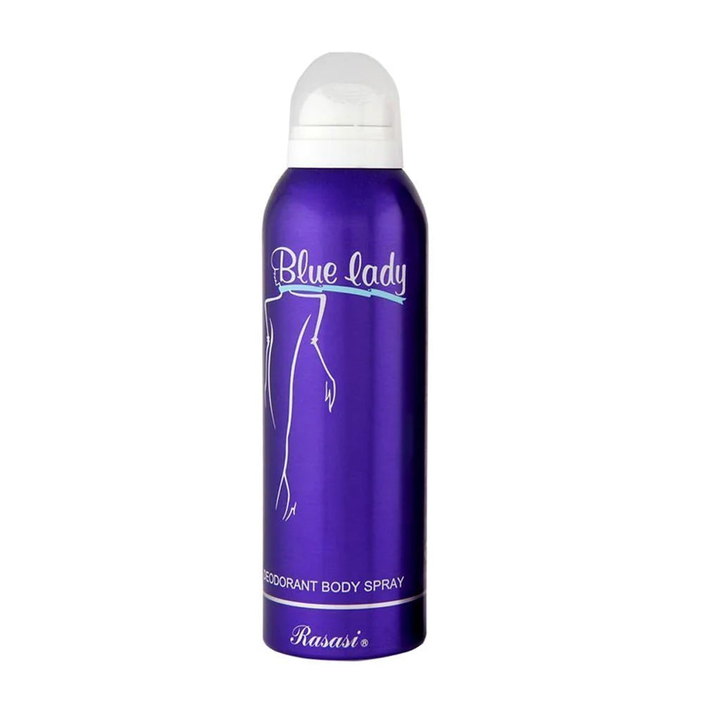Rassasi Blue Lady Deodorant Body Spray for Women, 200ml