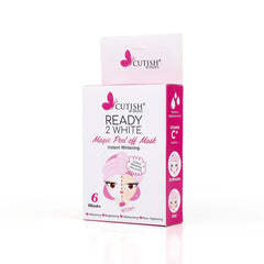 Cutish Ready 2 White Magic Peel off Mask 6 Pcs