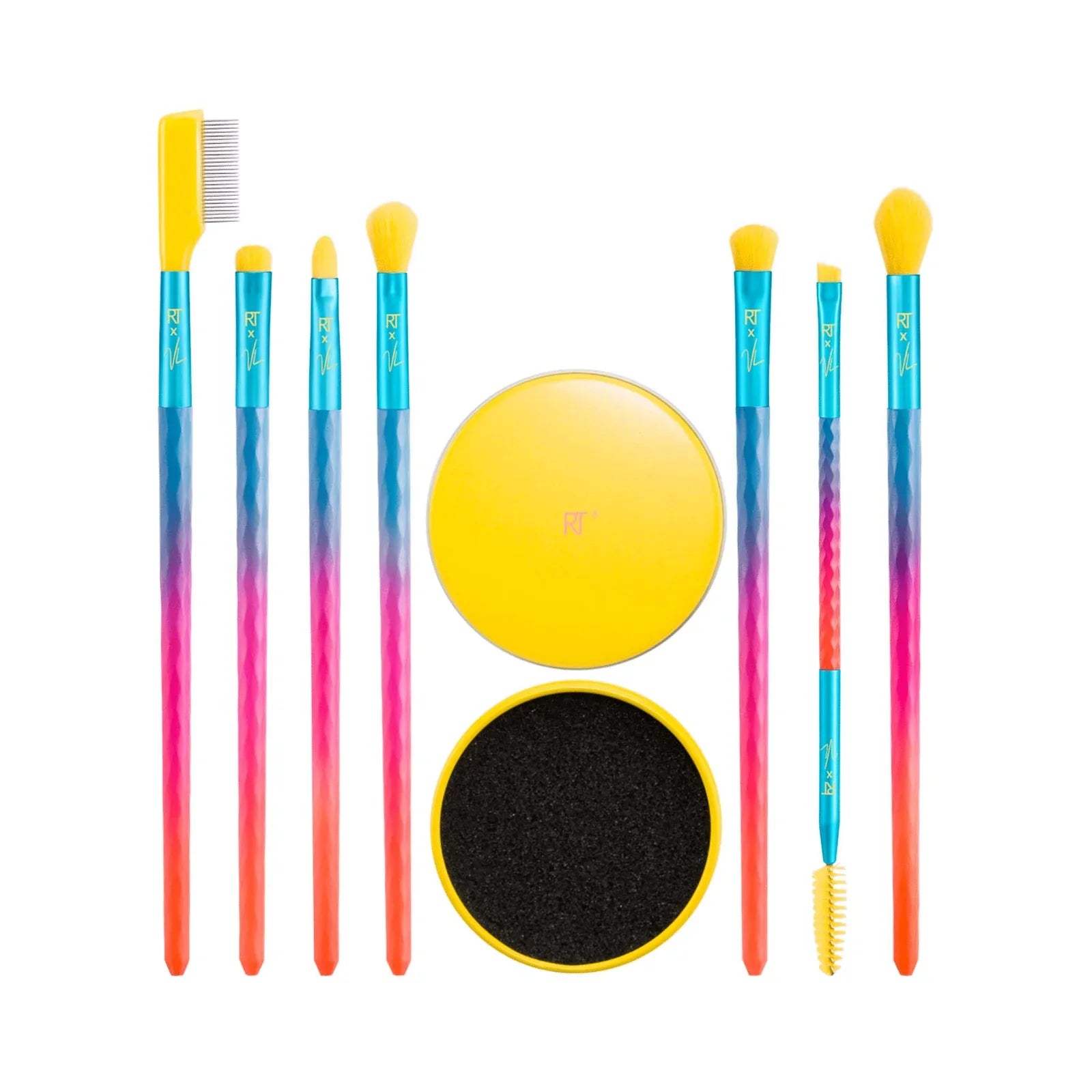 Real Techniques Limited Edition Electric Love Extra AF Eye Kit - 8 piece