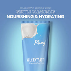 Rivaj Milk Extract Brightening Face Wash