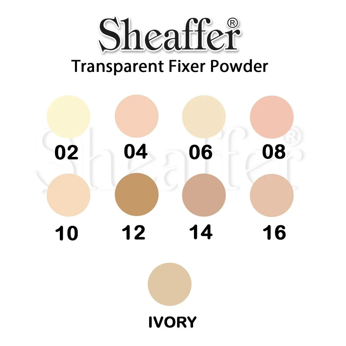 Sheaffer Transparent Fixer Powder With 3X Coverage – Ameena.pk