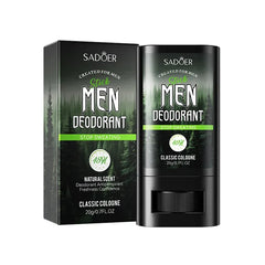 SADOER Men's Anti Sweating Cream Stick Deodorant Classic Cologne