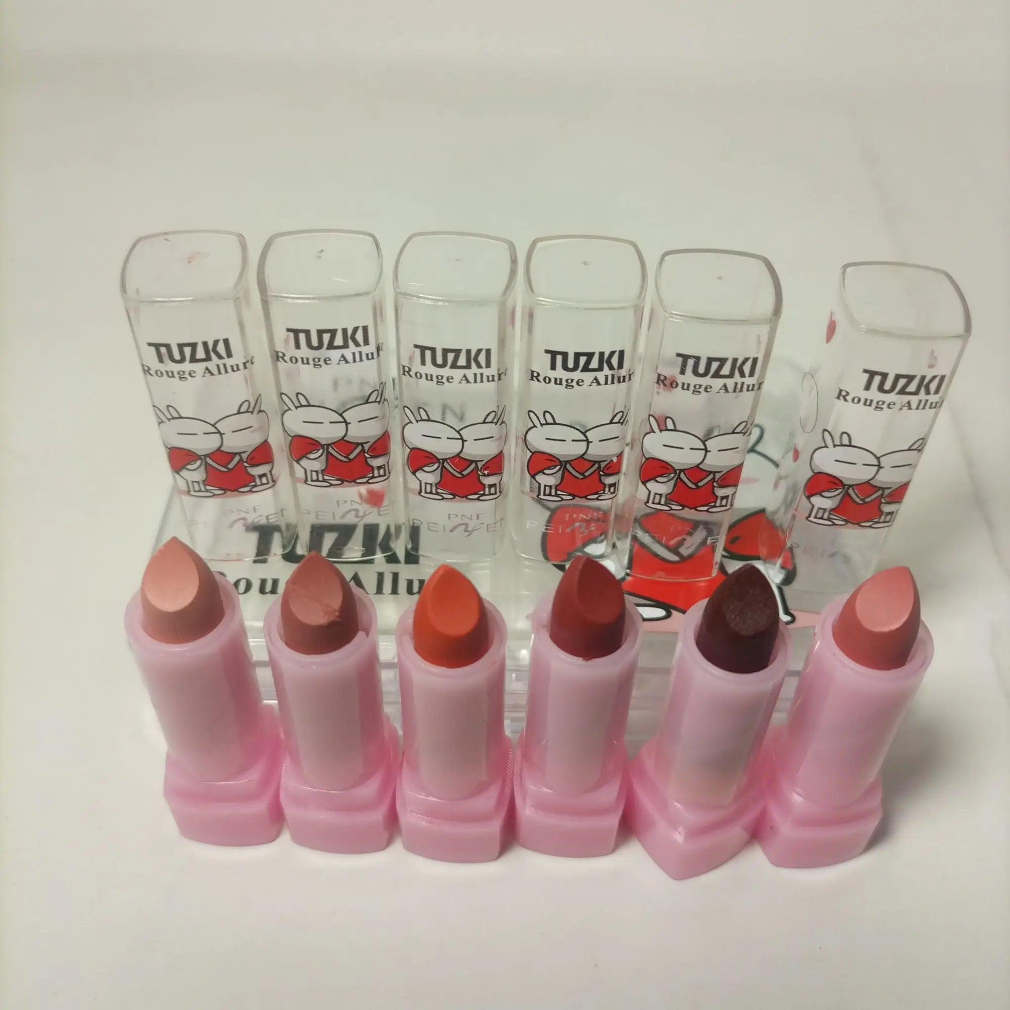 6 Pcs Beautiful Pocket Size Lipstick