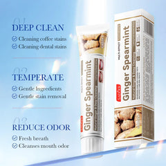 SADOER Ginger Spearmint Multi-Effect Toothpaste Oral Care - 100g